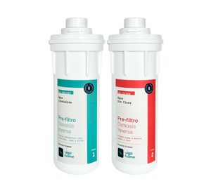 Pre filtros PP5 micras y carbón 2 unidades Vigahome