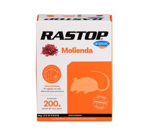 Raticida molienda toffee Rastop 200g Anasac