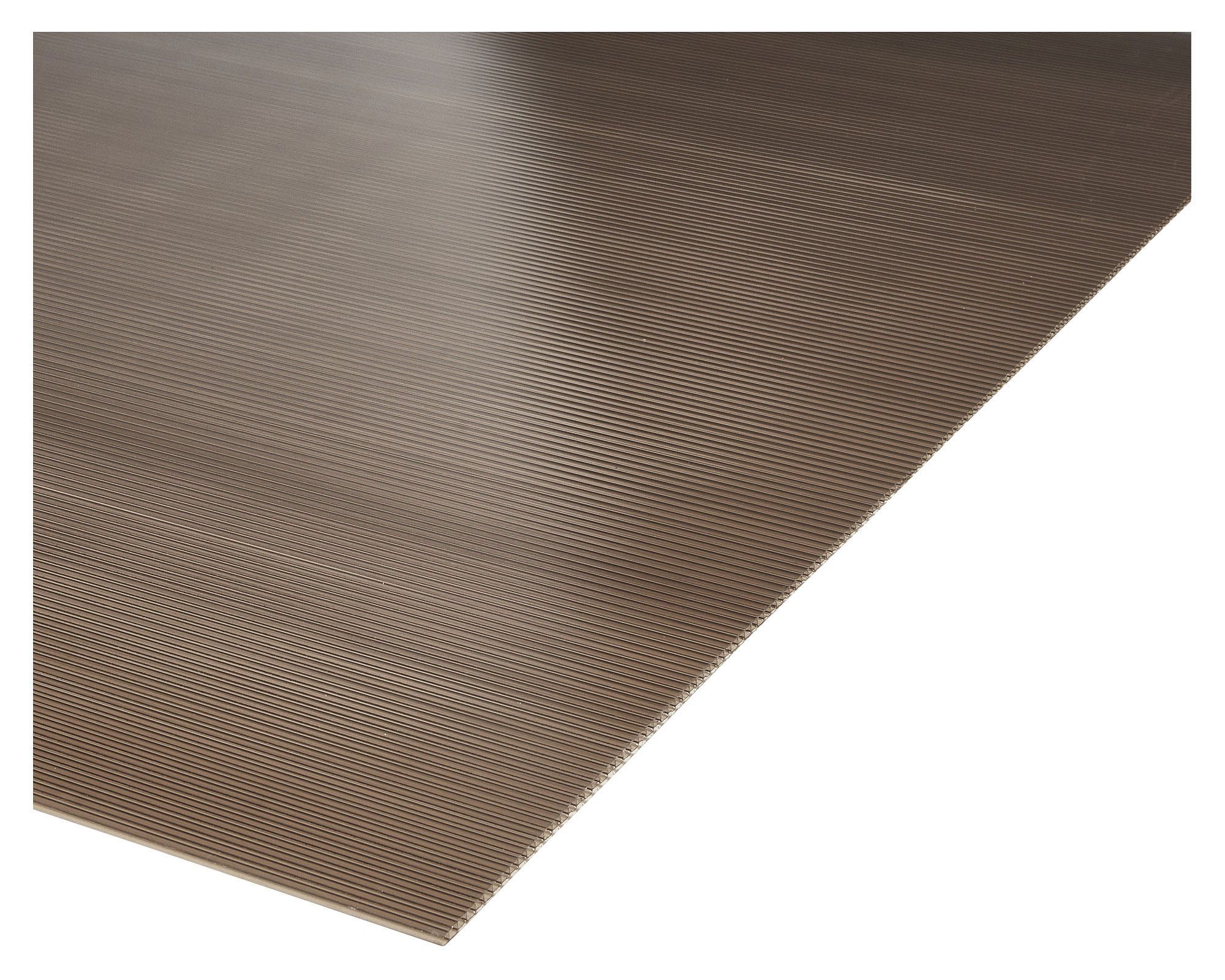 Alveolar 4x1050x2900 mm policarbonato bronce Femoglas
