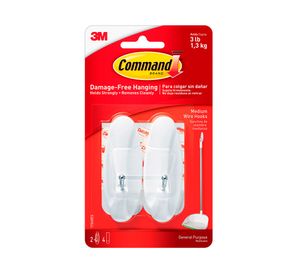 Gancho con punta metálica Mediano Command