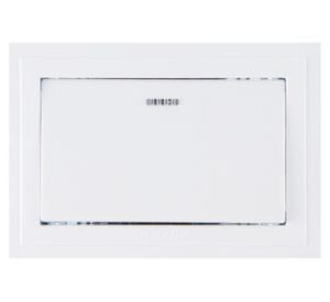 Placa armada interruptor 9/12 teclon zen basic Kalop