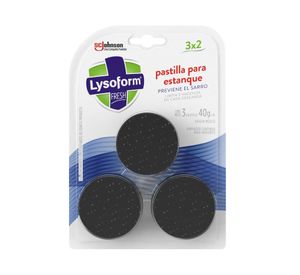 Pastilla estanque 3 unidades Lysoform