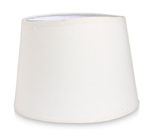 Pantalla 13x16cm lino crudo