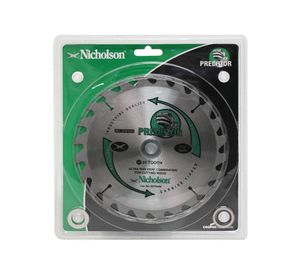 Disco sierra circular 7 1/4 24 dientes Nilcholson