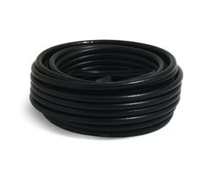 Rollo cable coaxial 10 metros rg 6 u negro Electromex