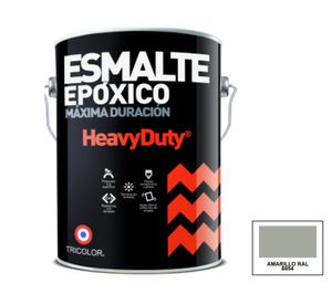 Pintura piso 1 galón Heavy Duty gris brillante Tricolor