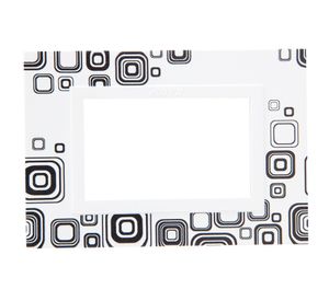 Placa 4 x 2'' zen 3 módulos retro Kalop