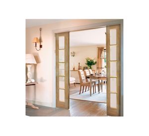 Mampara Pino Radiata Sevillana 35x200 cm Vidrio Multimarca