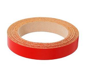 Tapacanto encolado 21 mm 10 m rojo