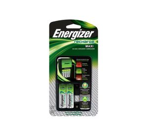 Cargador + 2 pilas AA Maxi Energizer