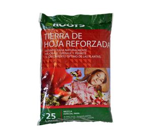 Tierra hoja reforzada 25 litros Roots