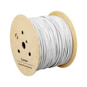 Alambre nya 1,5 mm x 1 m Genlis blanco Cocesa.