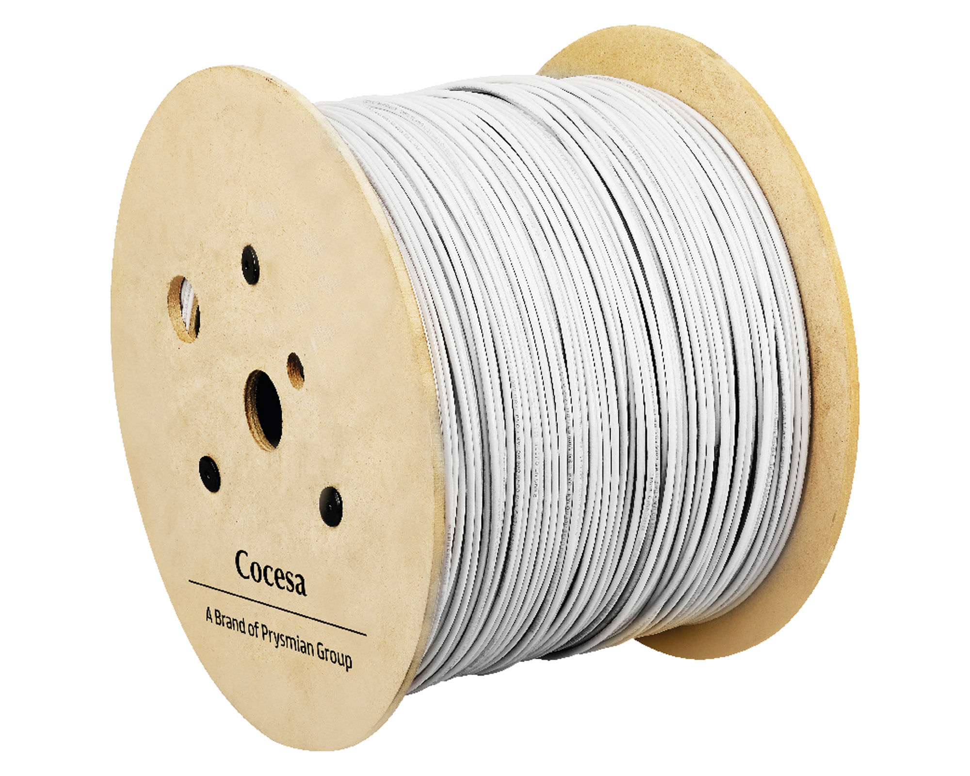 Alambre nya 1,5 mm x 1 m Genlis blanco Cocesa.