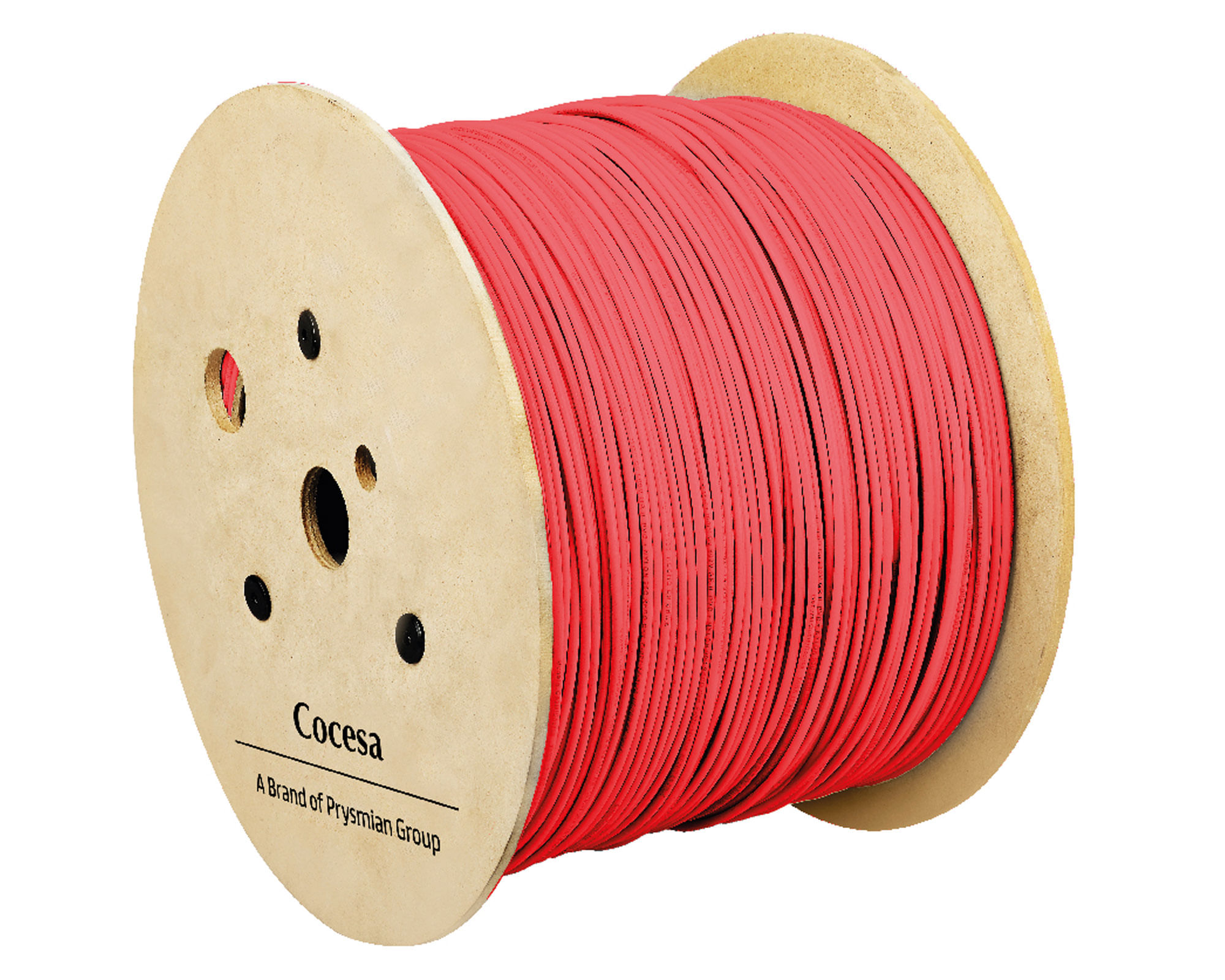 Alambre nya 1,5 mm x 1 m Genlis rojo Cocesa.