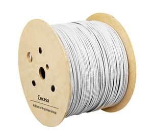 Alambre nya 2,5 mm x 1 m Genlis blanco Cocesa.