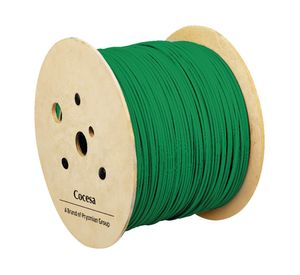 Alambre nya 2,5 mm x 1 m Genlis verde Cocesa.