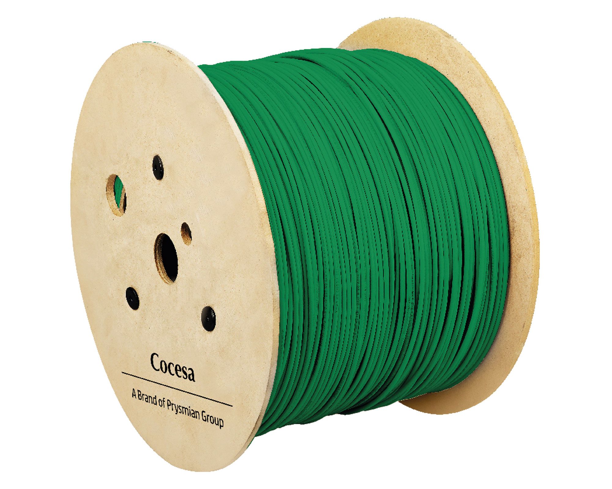 Alambre nya 2,5 mm x 1 m Genlis verde Cocesa.