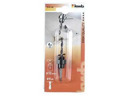 Avellanador para madera 4,0 mm 513104 KWB