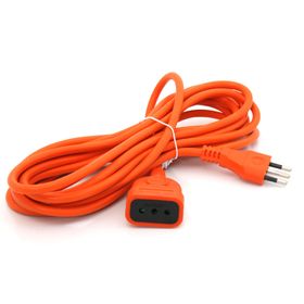Extensión 5 mt eléctrica naranjo Macrotel