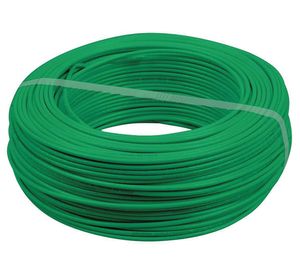 Alambre nya 1,5 mm 750 volts genlis-eco verde Cocesa