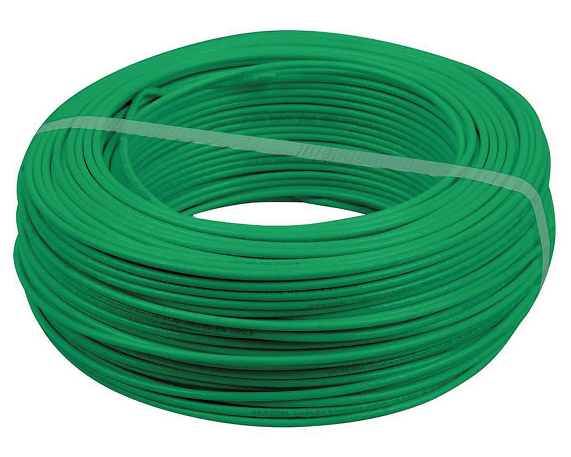Alambre nya 1,5 mm 750 volts genlis-eco verde Cocesa