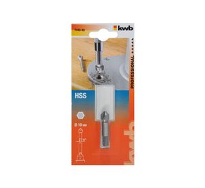 Avellanador para metales 10 mm 704640 KWB