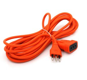 Extensión 10 mt eléctrica naranjo Macrotel