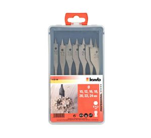 Set broca plana para madera 512250 KWB