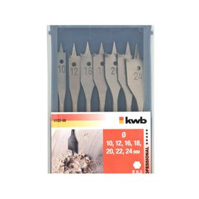 Set broca plana para madera 512250 KWB