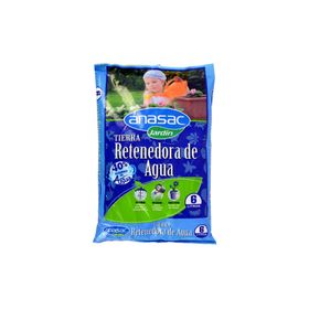 Tierra retenedora ahorra 40% agua 6 litros Anasac