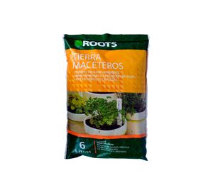 Tierra para macetero 6 litros Roots