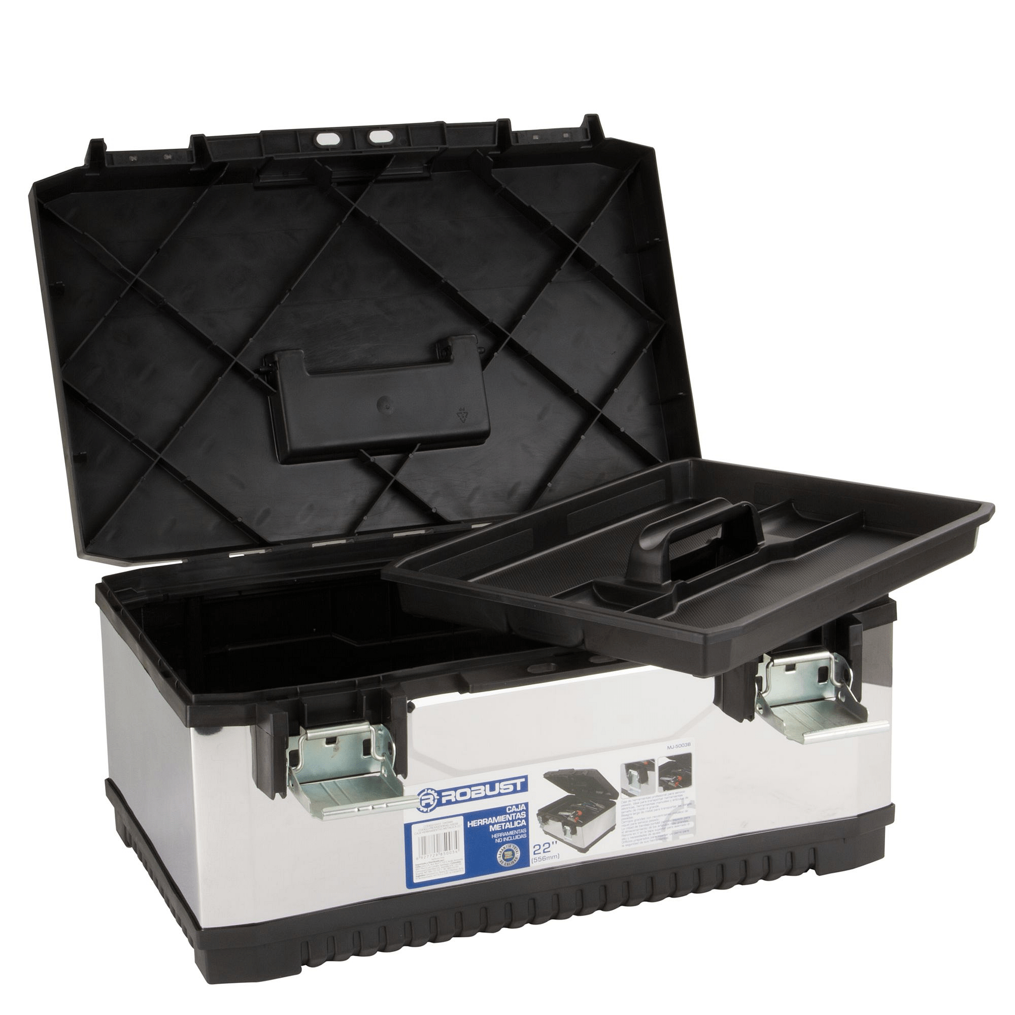 Caja de herramientas metálica 22'' MJ-5003 B Robust