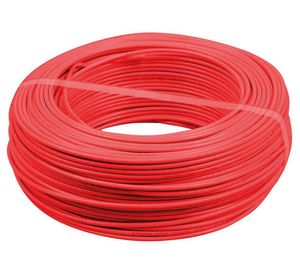 Alambre nya 1,5 mm (10 mts) 750 volts genlis-eco rojo Cocesa