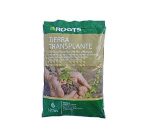 Tierra transplante 6 litros Roots