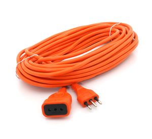 Extensión 15 mt eléctrica naranjo Macrotel