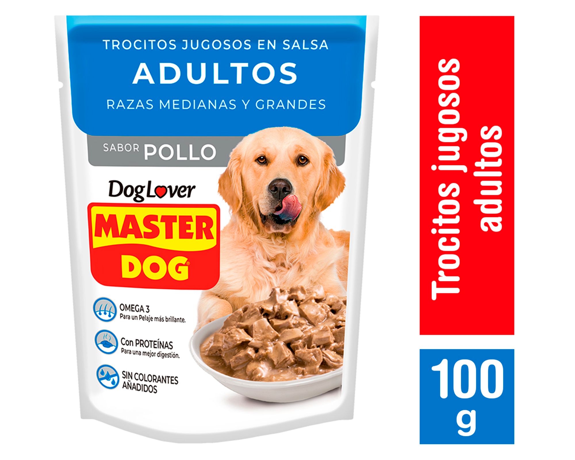 Alimento Húmedo Perro Master Dog 100 gr Carne