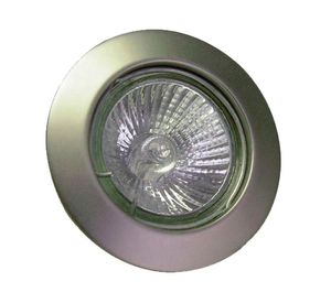 Kit foco GU10 7.8 cm níquel mate 3 unidades ByP