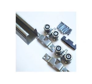 Kit corredera 30 x 30 x 3000 mm para portón colgante d-100 natural Ducasse Industrial