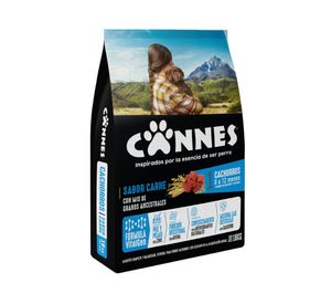 Alimento cachorro 18 kg raza mediana grande carne leche Cannes