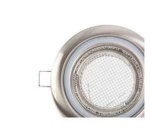 Foco 1L GU10 10 cm Aqua níquel mate ByP