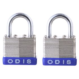 Candado laminado 40 mm 2 un.