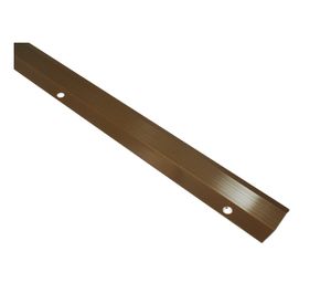 Cubrejunta aluminio 4 x 100 cm con tornillo desnivel Idaf