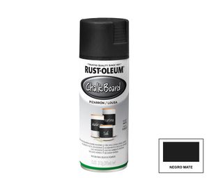 Pintura spray 395 ml Chalk board negro mate Rust-Oleum