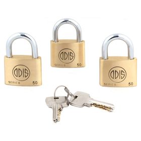 Candado Serie B 50 mm 3 un.