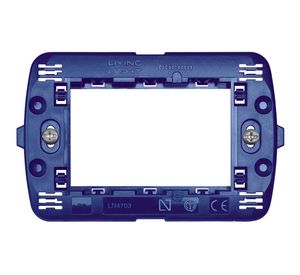 Soporte 3 módulos Bticino