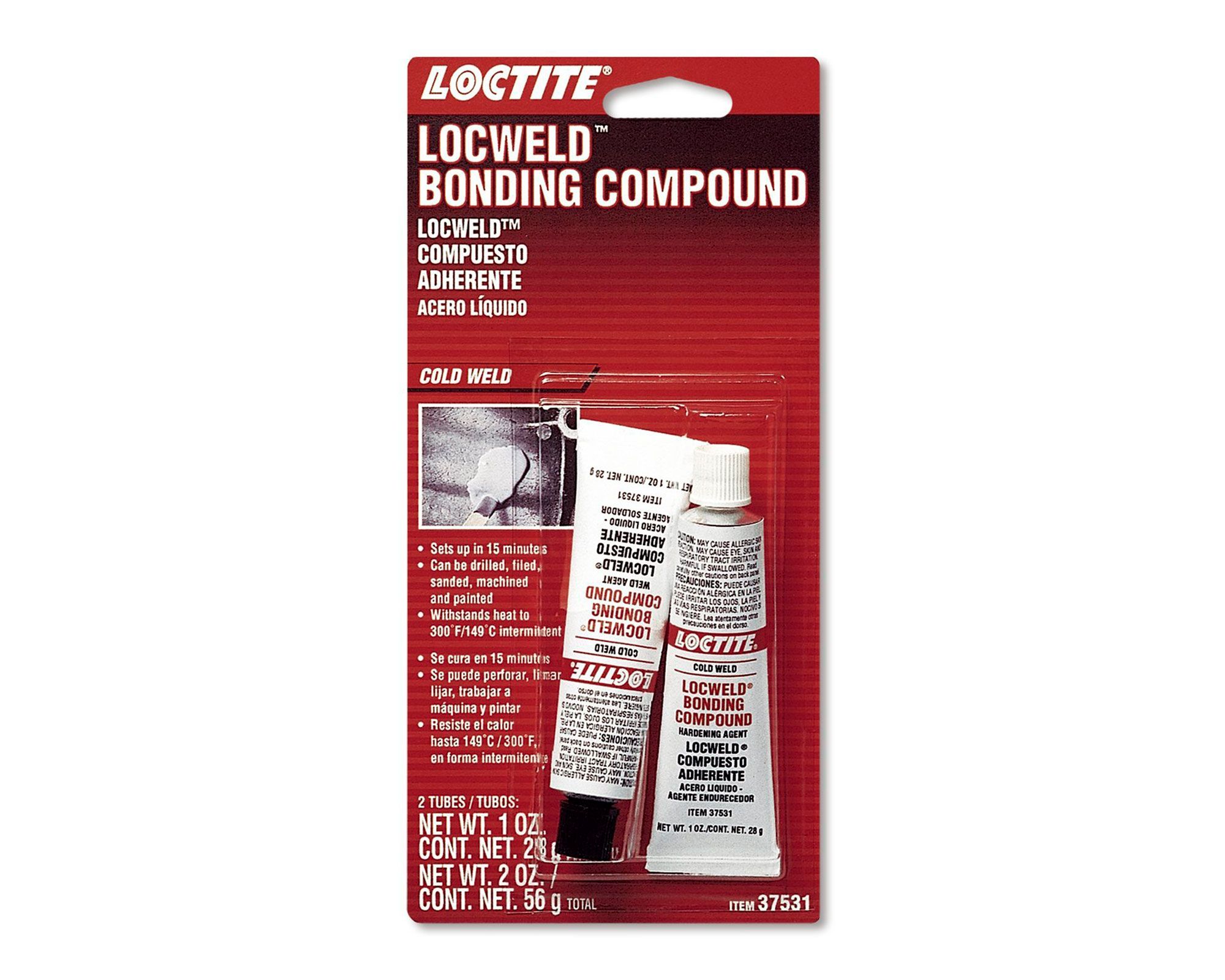 Acero Líquido Loctite 28gr Gris