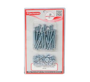 Perno cocina 2/R 5/32X1.1/2+tuerca + golilla gl bt40 Imporper