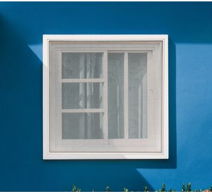 Kit Mosquitero Ventana Malla Negra 140x140 cm