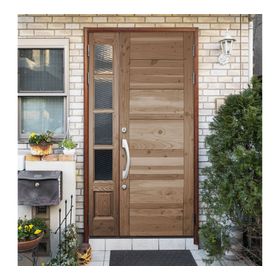 Mampara Pino Oregón Nahuel Vidrio 30x200 cm