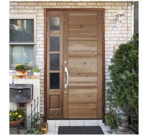 Mampara Pino Oregón Nahuel Vidrio 30x200 cm